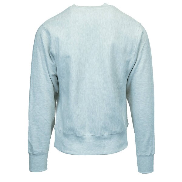 Utah State U-State Aggies White Heathered Sweatshirt Crew Champion